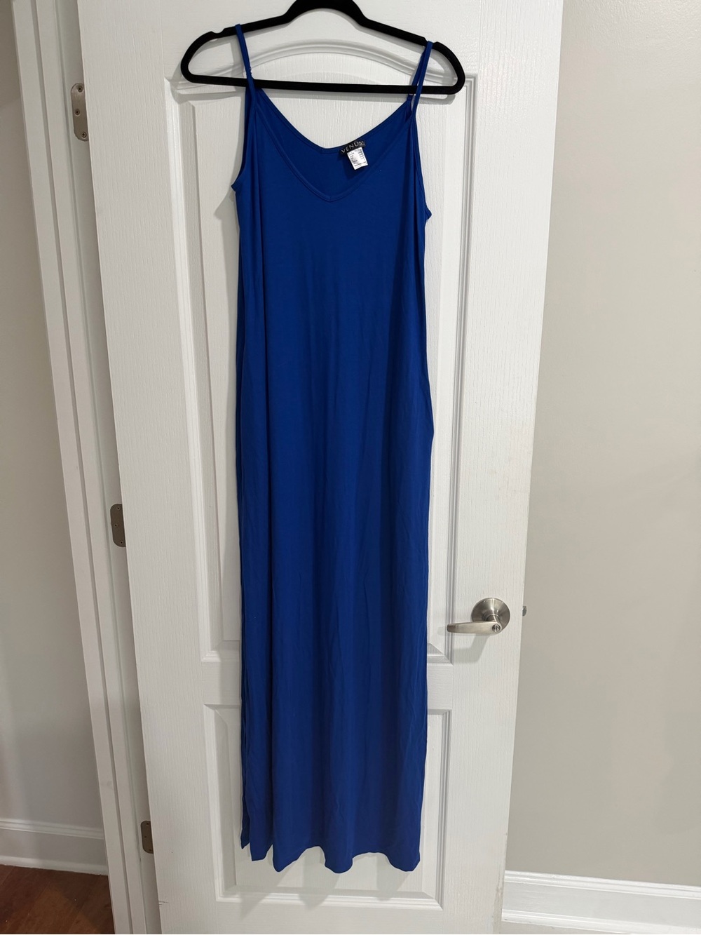 VENUS Royal Blue Sleeveless Maxi Dress